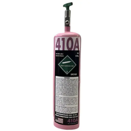 1.5 lb cylinder of virgin R-410A refrigerant