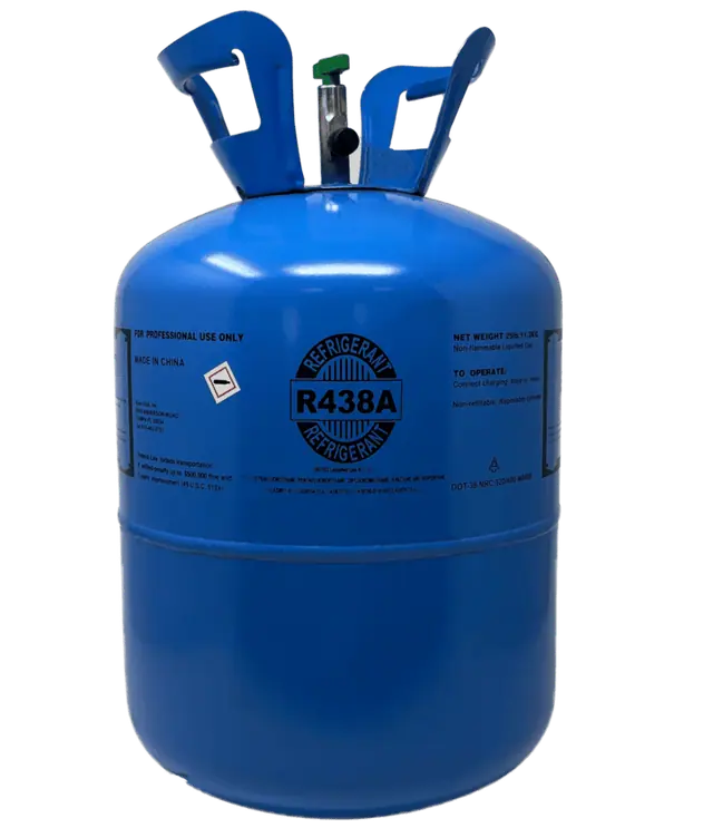25 lb cylinder of R-438A MO99 refrigerant