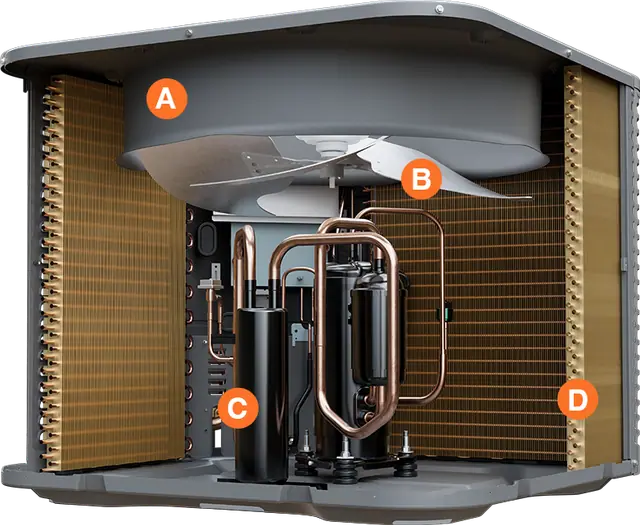 Navien NAA-17V36 variable capacity air conditioner outdoor unit