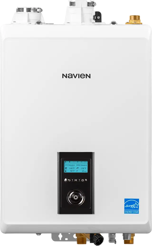 Navien NHB-55H wall hung condensing boiler