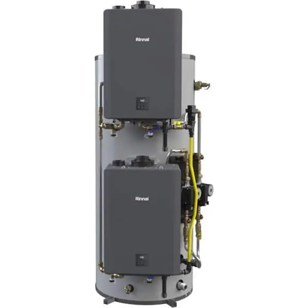 Rinnai CHS398100HCXVIN Demand Duo tank hybrid water heating system