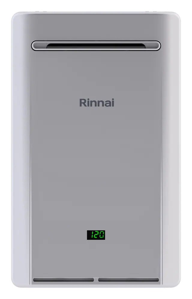 Rinnai RE180eP outdoor propane tankless water heater