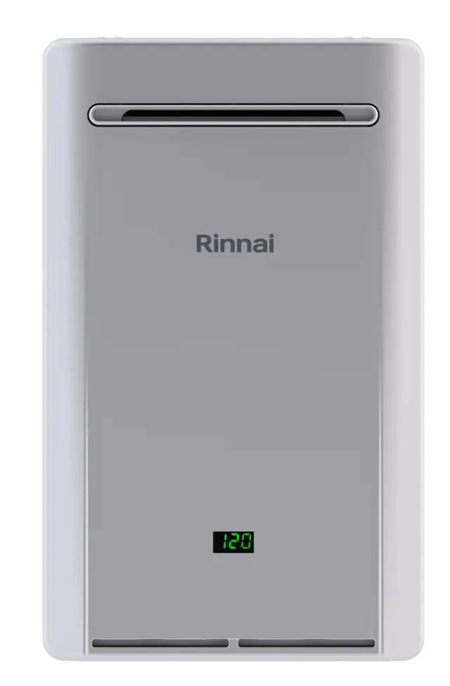 Rinnai RE140eN outdoor natural gas tankless water heater