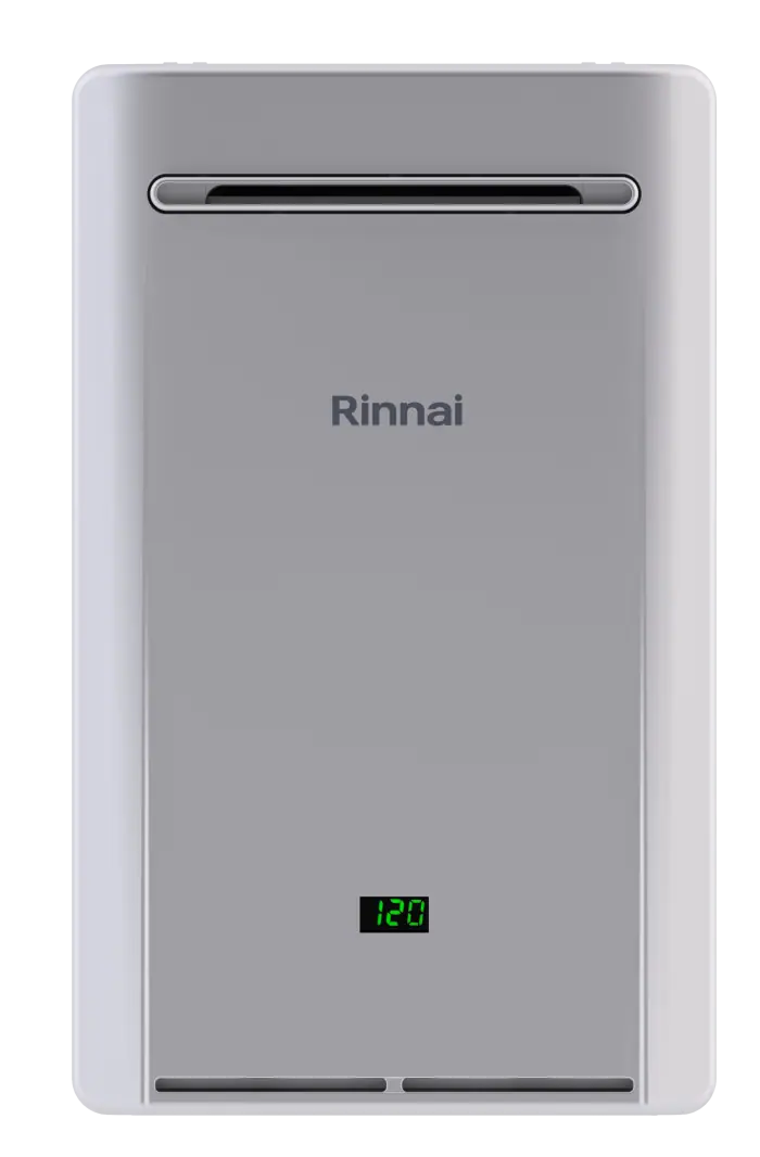 Rinnai RE140eN outdoor natural gas tankless water heater