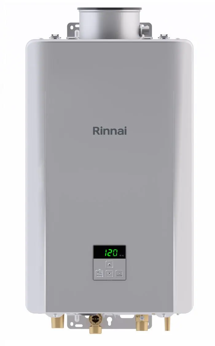 Rinnai RE140iP indoor propane tankless water heater