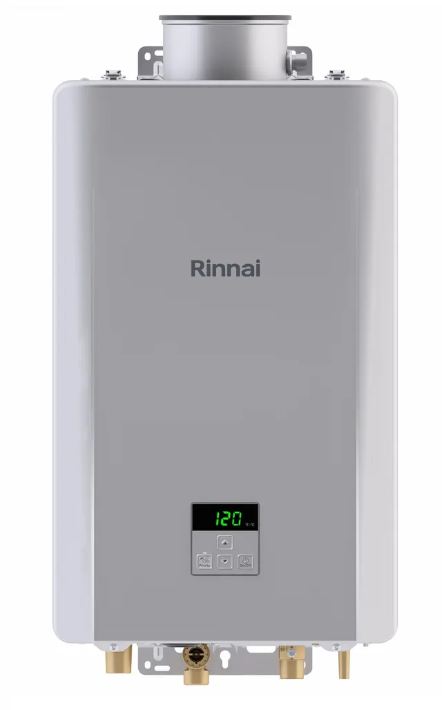 Rinnai RE199i indoor natural gas tankless water heater